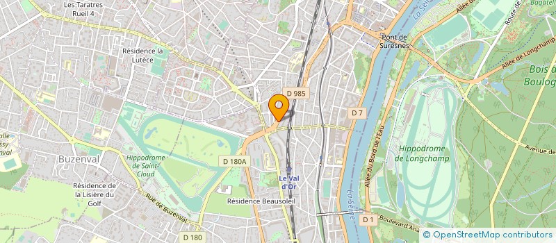 localisation de l'entreprise AABAM IMMOBILIER à SURESNES