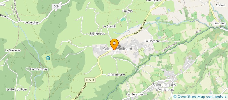 localisation de l'entreprise AABC  SAINT-APPOLINARD