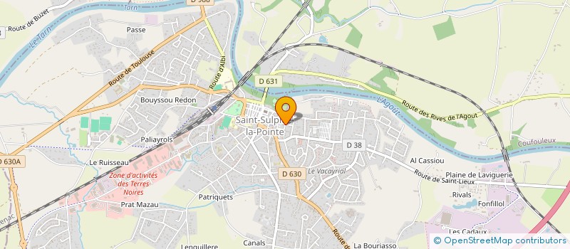 localisation de l'entreprise AABSOLUTION à SAINT-SULPICE-LA-POINTE