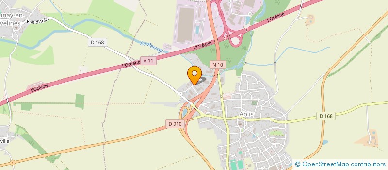 localisation de l'entreprise AAC GLOBE EXPRESS DEMENAGEMENTS  ABLIS