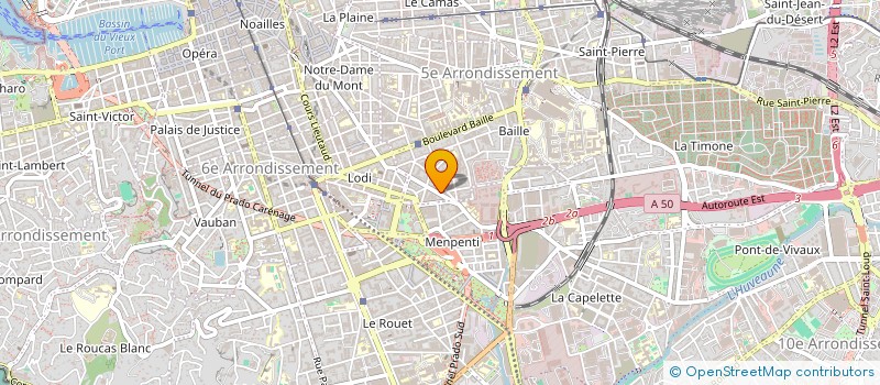 localisation de l'entreprise AAC13 CONSTRUCTION  MARSEILLE