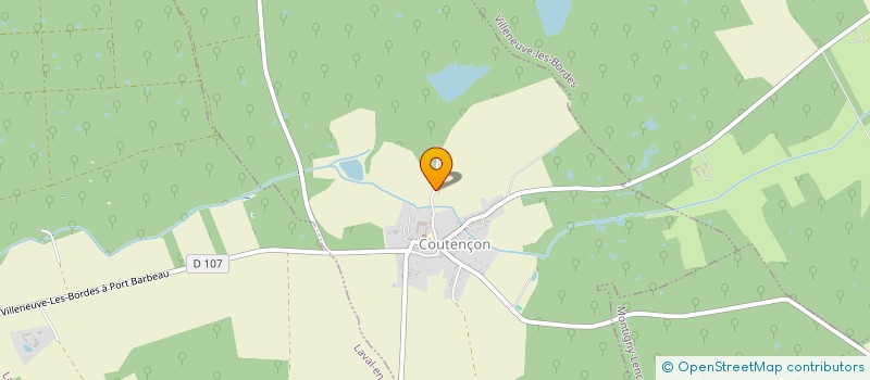 localisation de l'entreprise AAC77  COUTENCON