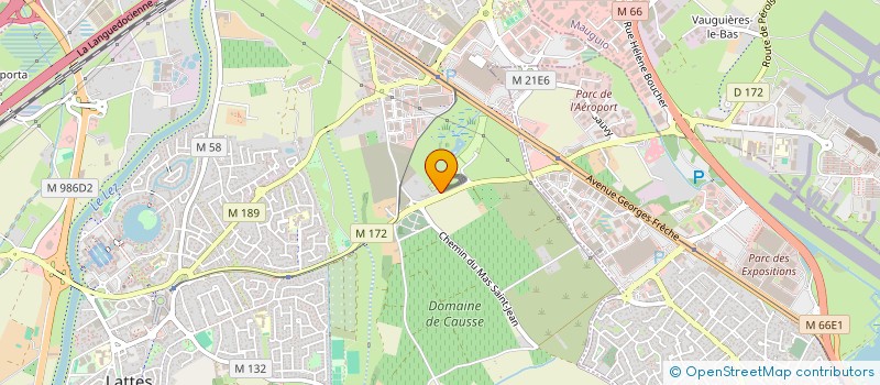 localisation de l'entreprise AACALL à LATTES