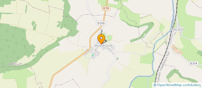 localisation de l'entreprise AACORY à DONCOURT-SUR-MEUSE