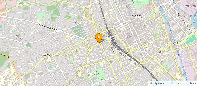 localisation de l'entreprise AACPP  NANCY