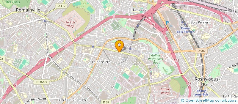 localisation de l'entreprise AACR ARTISANS ASSOCIES CONSEILS & REALIS à MONTREUIL