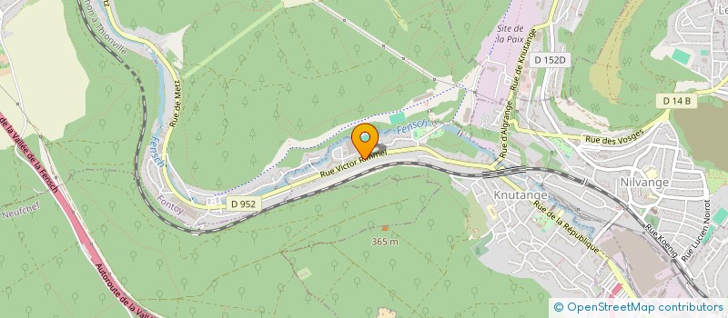 localisation de l'entreprise AACTION DEM  KNUTANGE