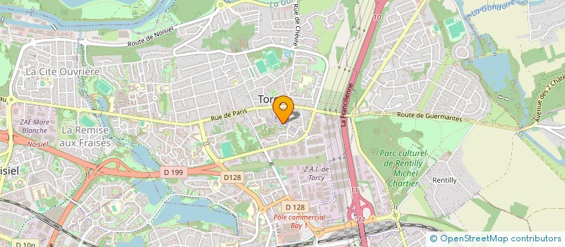 localisation de l'entreprise AAD  TORCY