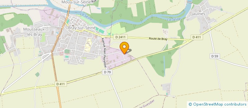 localisation de l'entreprise AAD DISTRIBUTION-IDF à BRAY-SUR-SEINE