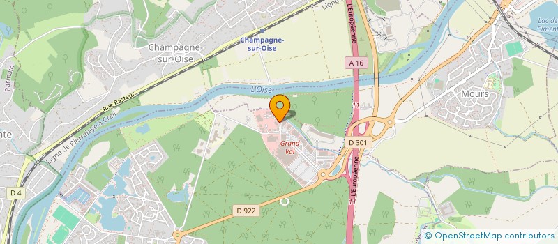 localisation de l'entreprise AAD IMMOBILIER  L'ISLE-ADAM