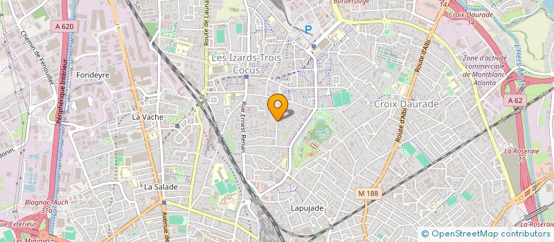 localisation de l'entreprise AAD INVESTISSEMENT à TOULOUSE