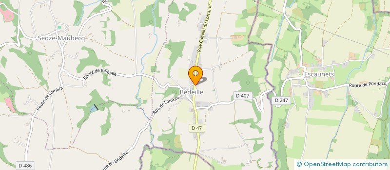 localisation de l'entreprise AADER FORMATION  MONTANER