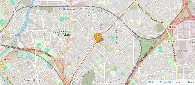 localisation de l'entreprise AADF à MARCQ-EN-BARŒUL