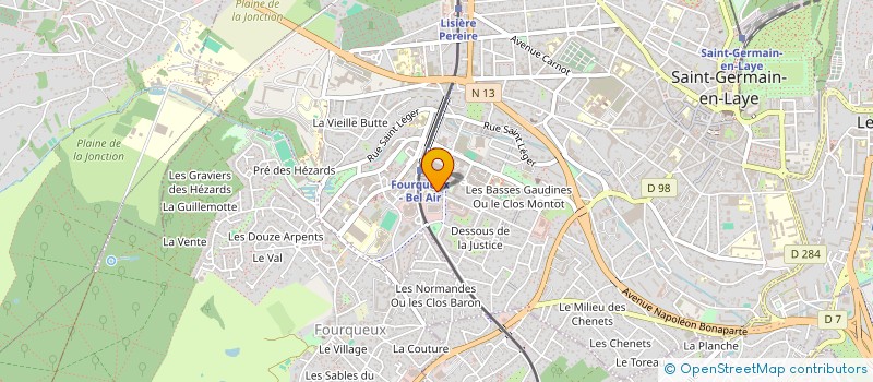 localisation de l'entreprise AADHI  SAINT-GERMAIN-EN-LAYE