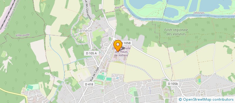 localisation de l'entreprise AADIS à THORIGNY-SUR-MARNE
