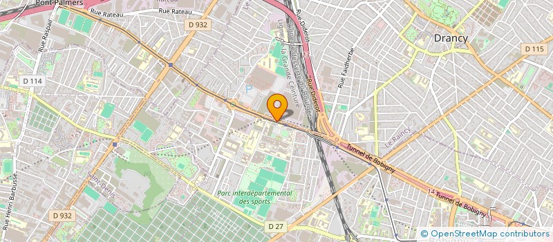 localisation de l'entreprise AADM BAT à DRANCY