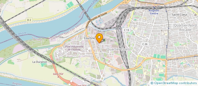 localisation de l'entreprise AADMINS  AVIGNON
