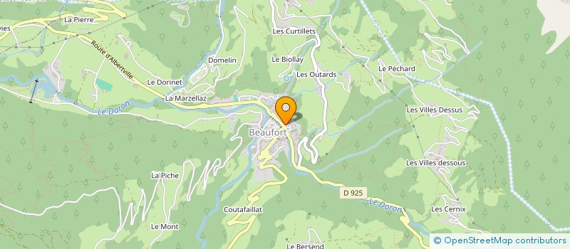 localisation de l'entreprise AADO MEDIA  BEAUFORT