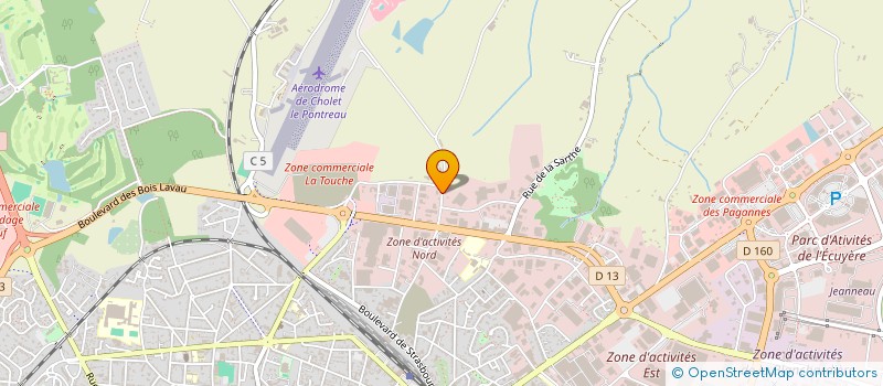 localisation de l'entreprise AADS - ASSISTANCE AUTO DEPANNAGE SCE à CHOLET