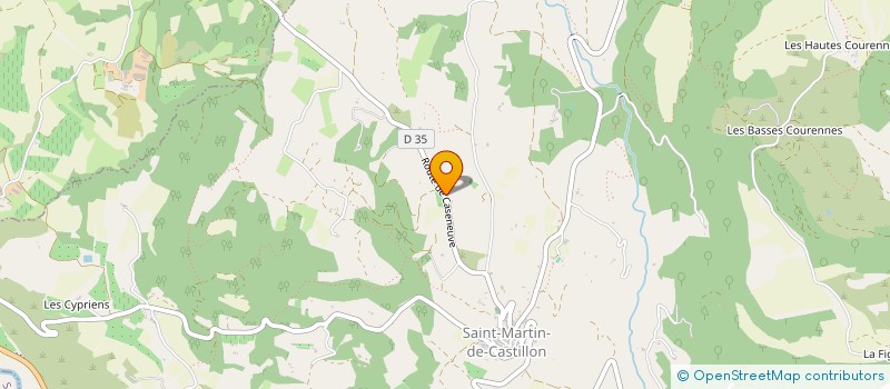 localisation de l'entreprise AAEC ACTION EDUCAT LE CALAVON  VIENS