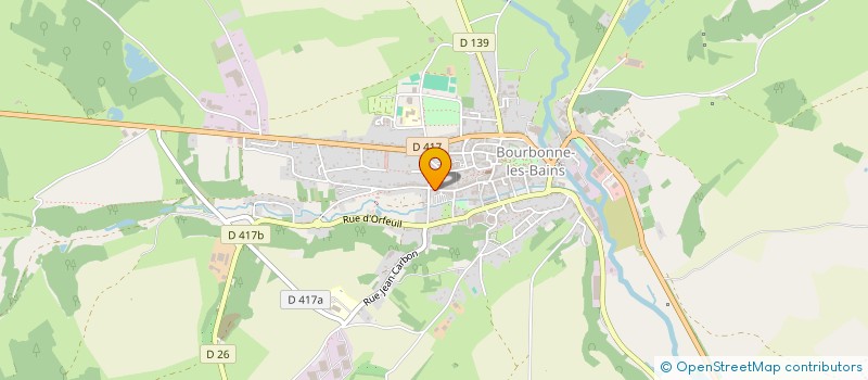 localisation de l'entreprise AAEMJ à BOURBONNE-LES-BAINS