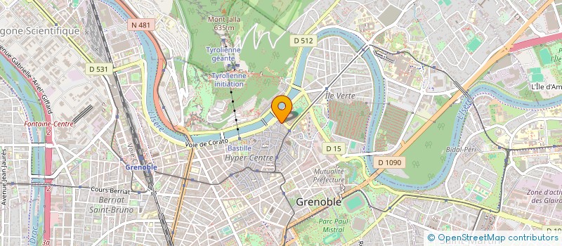 localisation de l'entreprise AAES COMPANY à GRENOBLE