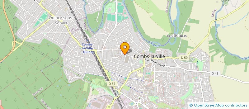 localisation de l'entreprise AAF SERVICES  COMBS-LA-VILLE