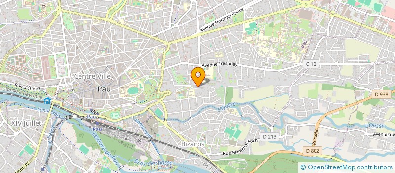 localisation de l'entreprise AAFG CONSULTING à PAU