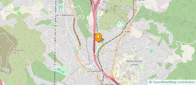 localisation de l'entreprise AAFO à SEPTEMES-LES-VALLONS