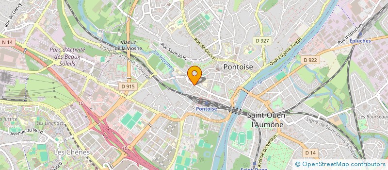 localisation de l'entreprise AAFX  PONTOISE