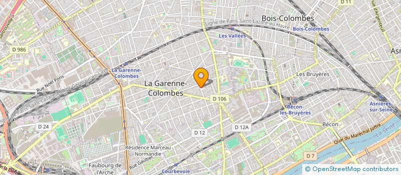 localisation de l'entreprise AAFXL  LA GARENNE-COLOMBES