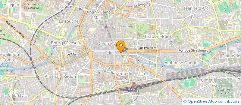 localisation de l'entreprise AAGH  RENNES