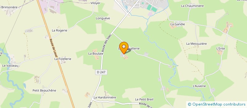 localisation de l'entreprise AAH  MONTENAY