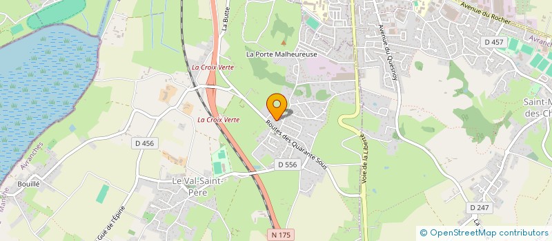 localisation de l'entreprise AAH  LE VAL-SAINT-PERE