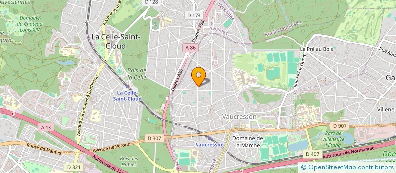 localisation de l'entreprise AAH PL  VAUCRESSON