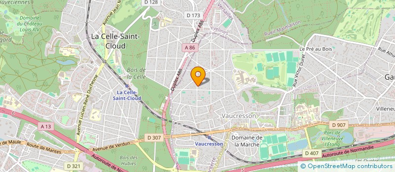 localisation de l'entreprise AAH TOUTAIN  VAUCRESSON