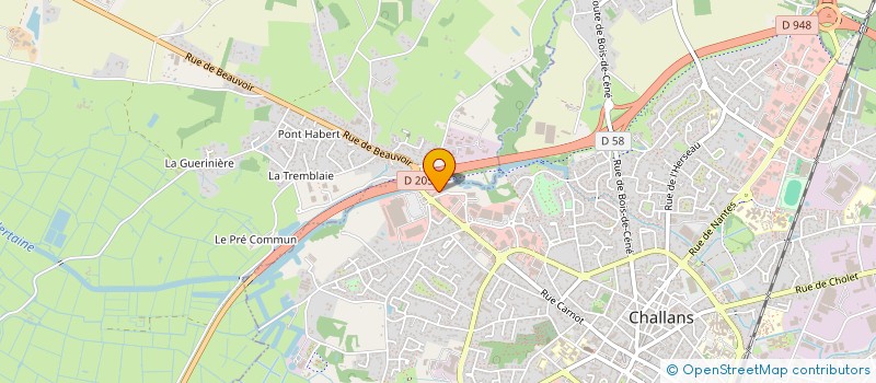 localisation de l'entreprise AAHSA à SALLERTAINE