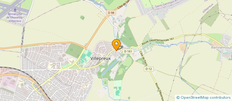 localisation de l'entreprise AAI ELEC  VILLEPREUX