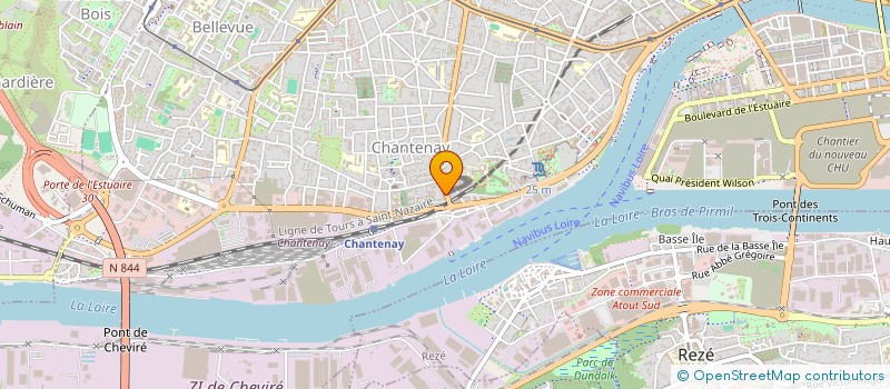 localisation de l'entreprise AAI FAVREAU à NANTES