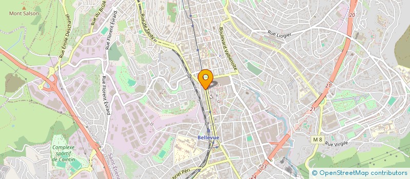 localisation de l'entreprise AAIDA  SAINT-ETIENNE