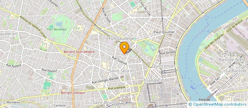localisation de l'entreprise AAIMD à BORDEAUX