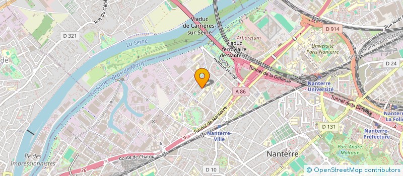 localisation de l'entreprise AAIRA DRIVE  NANTERRE