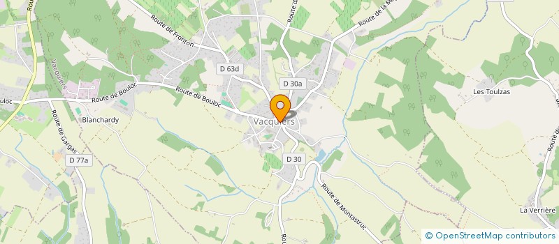 localisation de l'entreprise AAJ  VACQUIERS