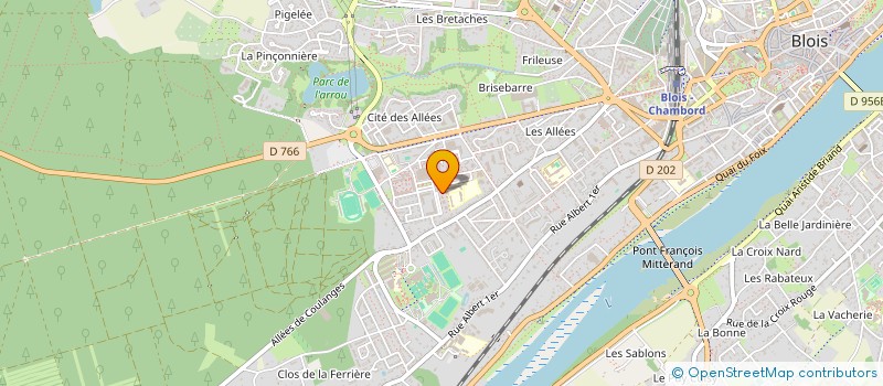 localisation de l'entreprise AAJBLOIS GR  BLOIS