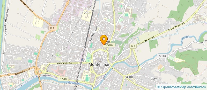 localisation de l'entreprise AAKO  MONTELIMAR