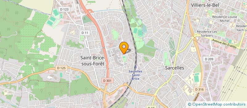 localisation de l'entreprise AAL REHMAN à SAINT-BRICE-SOUS-FORET