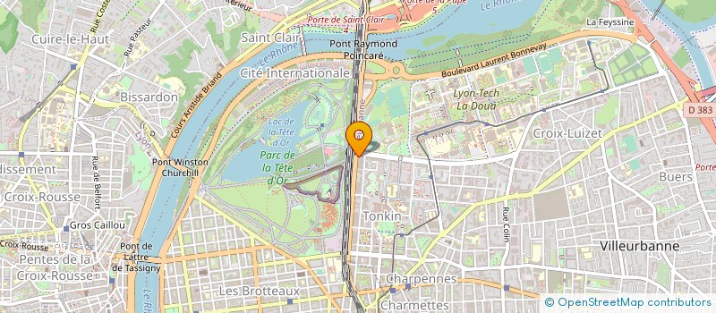 localisation de l'entreprise AALBERTS HFC COMAP SA à VILLEURBANNE