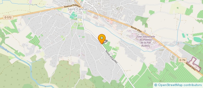 localisation de l'entreprise AALBIZIA  SAINT-CANNAT