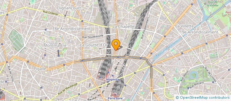 localisation de l'entreprise AALINI à PARIS