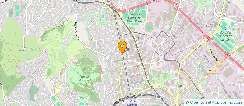 localisation de l'entreprise AALLIANCE TAXIS 42  SAINT-ETIENNE